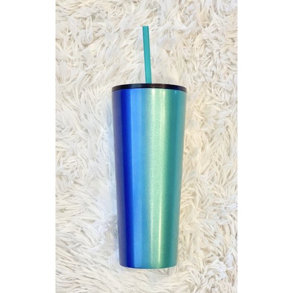 Starbucks Blue Teal Ombre - Picture 2 of 2